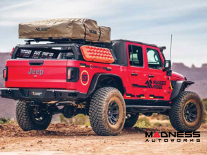 Jeep Gladiator Truck Rack - Bushwacker - GoRack - Black - `20-`25